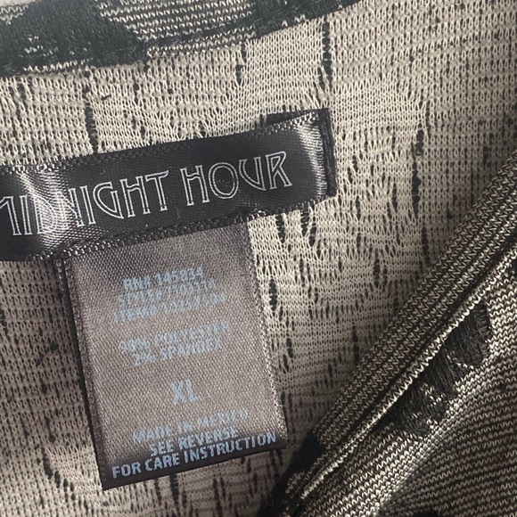 Midnight Hour Grey/Black Skull Dress - Picture 5 of 5